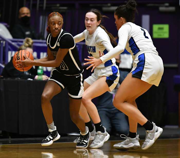 Benson South Medford girls basketball Taylor Balkom 18